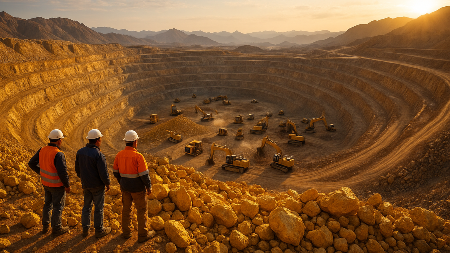 La découverte d’un gisement d’or colossal en Iran provoque un bouleversement sur les marchés mondiaux